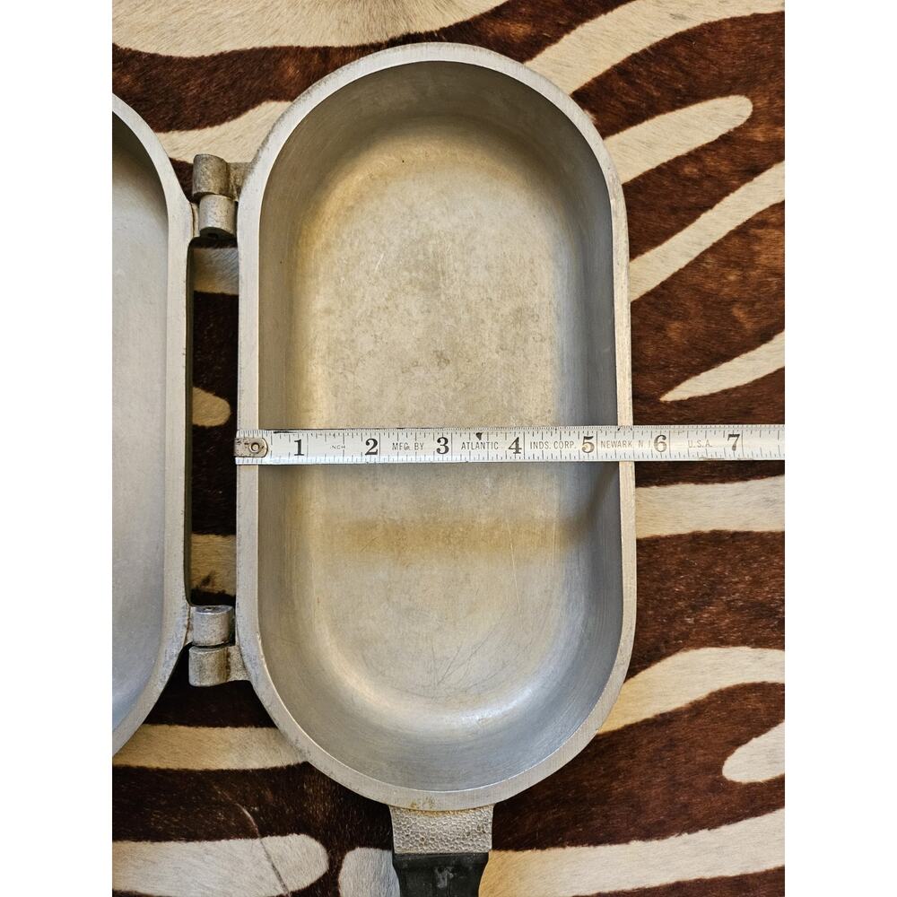 Vintage Guardian Service Ware Double Sided Fish Omelet Fry Flip Pan Skillet USA - Picture 9 of 10